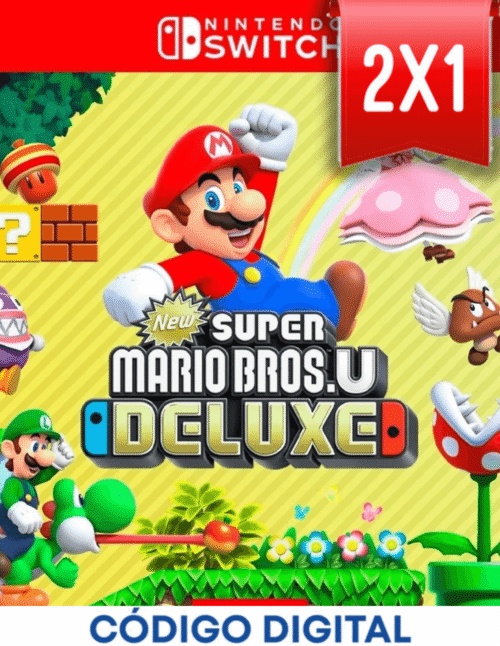Super Mario Bros U Deluxe Switch [Codigo Digital]