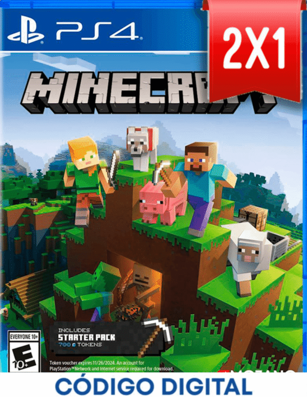 Minecraft PS4 [Codigo Digital]
