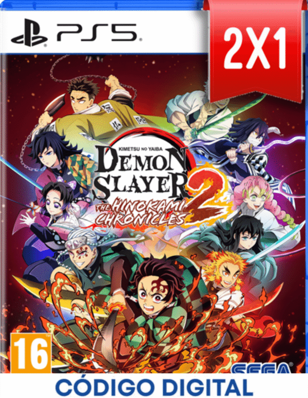 Kimetsu No Yaiba Demon Slayer The Hinokami Chronicles 2 PS5 [Codigo Digital]