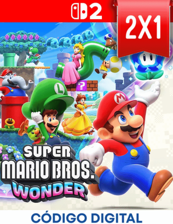 Super Mario Bros Wonder Switch 2 [Codigo Digital]