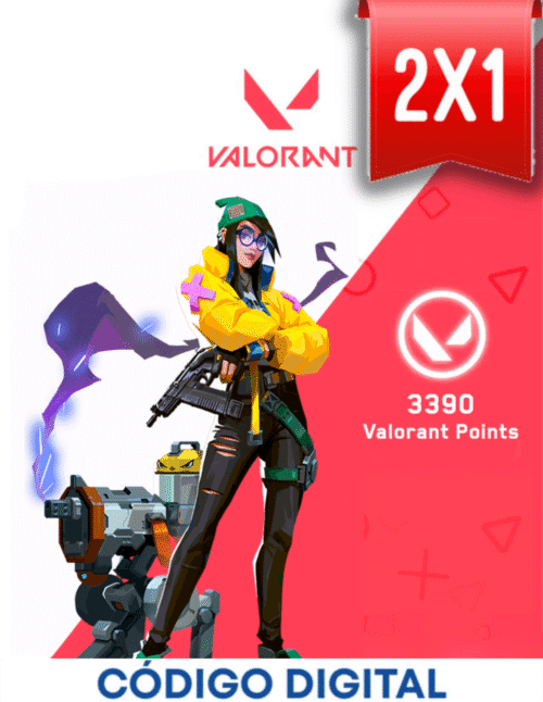 Tarjeta 3390 Valorant Points [Codigo Digital]