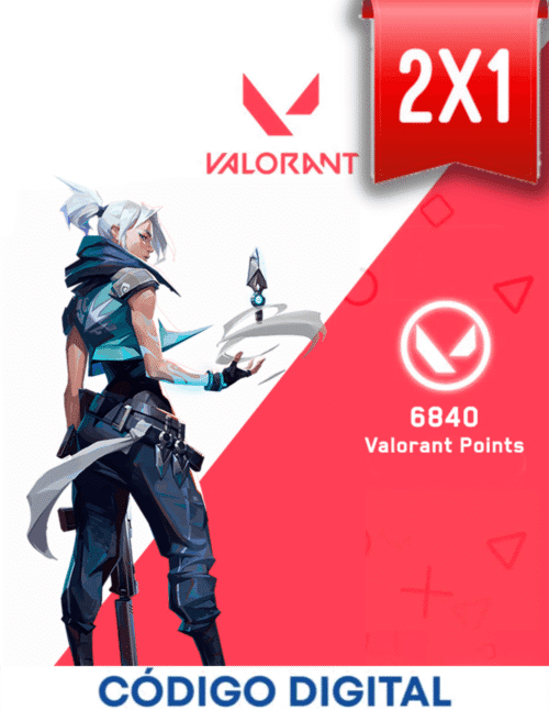 Tarjeta 6840 Valorant Points [Codigo Digital]