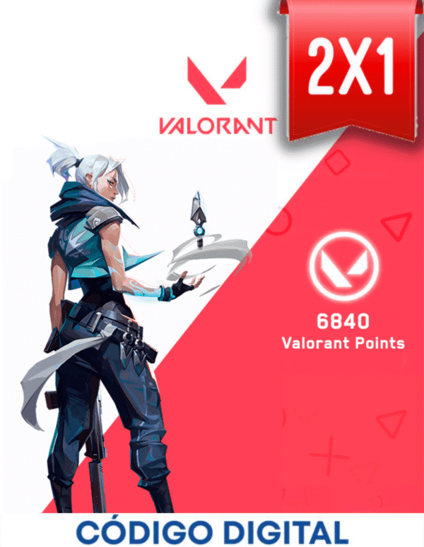 Tarjeta 6840 Valorant Points [Codigo Digital]