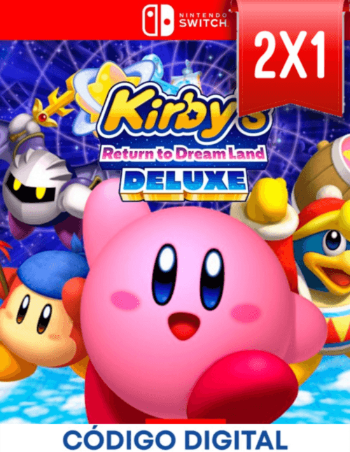 Kirby’s Return to Dream Land Deluxe Switch [Codigo Digital]