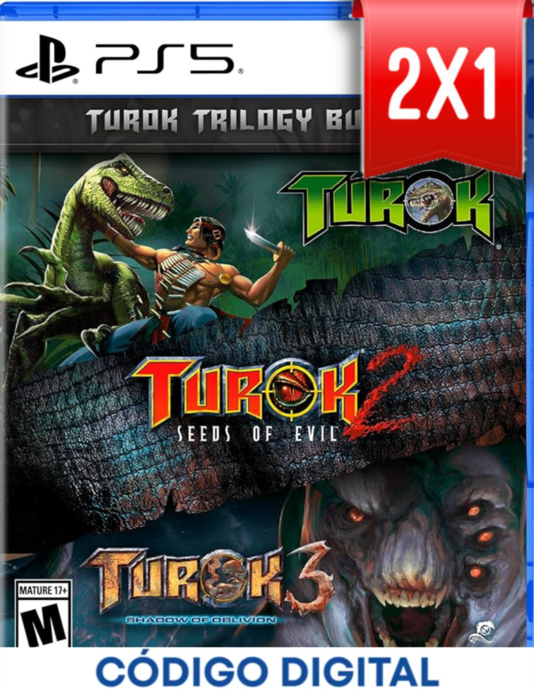 Turok Trilogy PS5 [Codigo Digital]