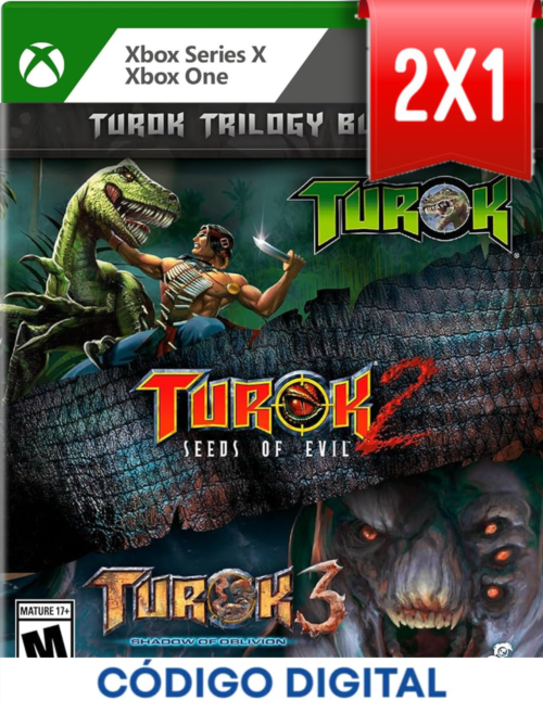 Turok Trilogy Xbox [Codigo Digital]